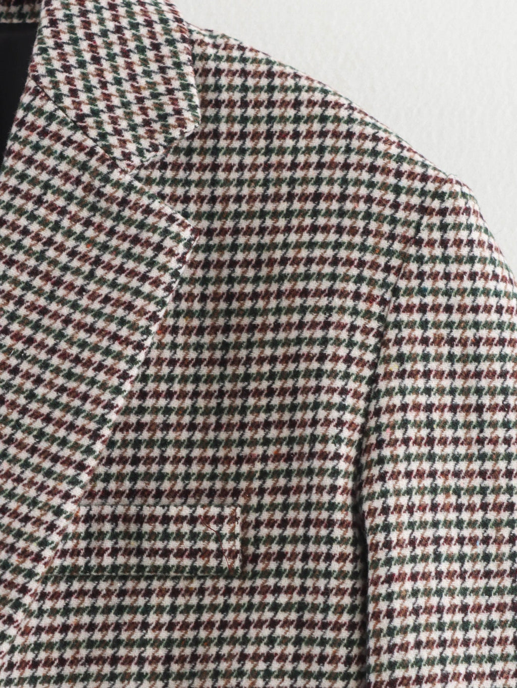 Women's casual single breasted checkered Blazer Coat