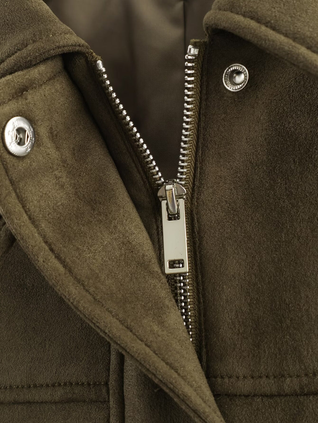 Women's new fashion casual suede texture lapel jacket Coat