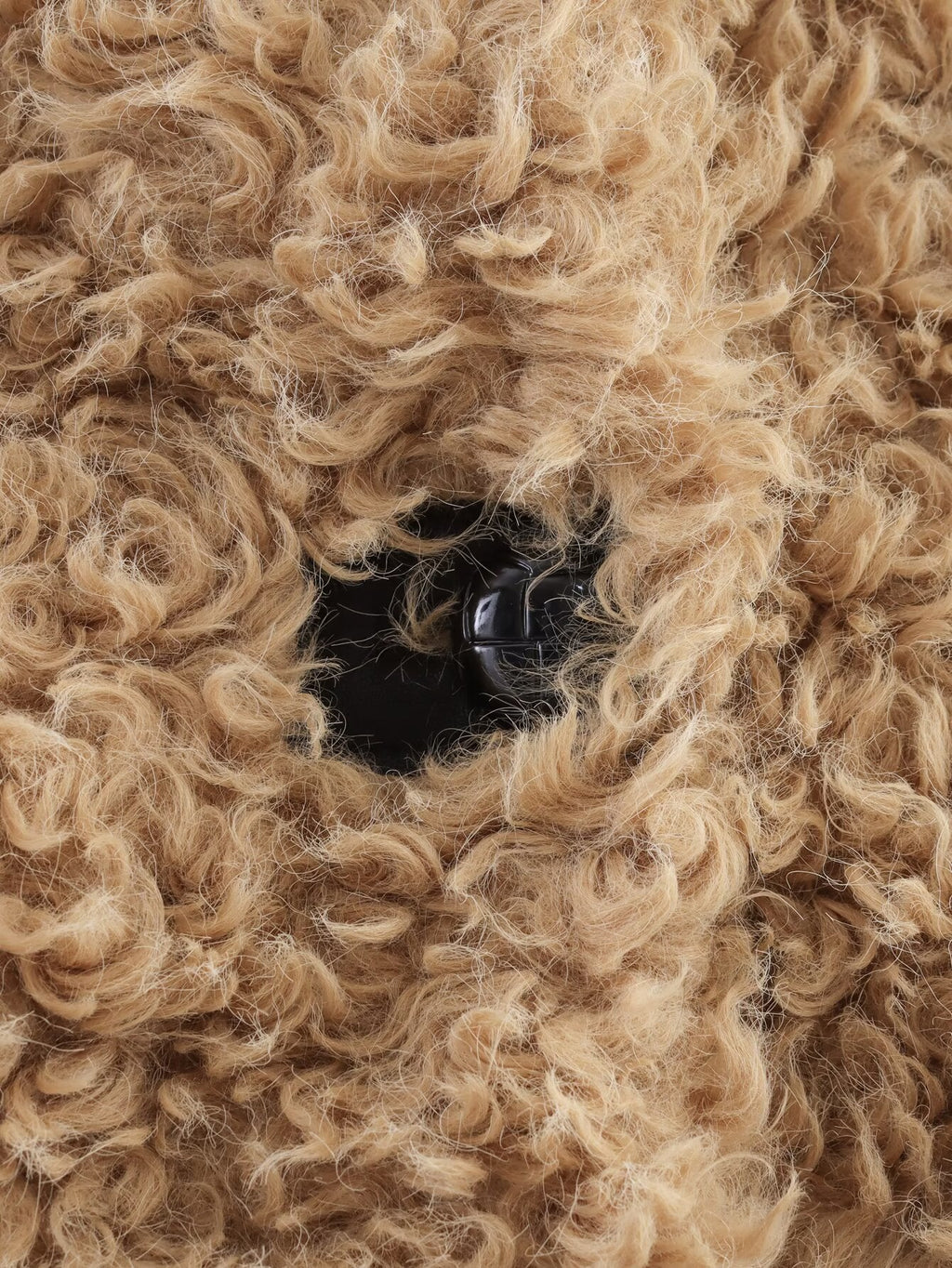 Women's 2025 new fashion faux fur effect short lapel Coat