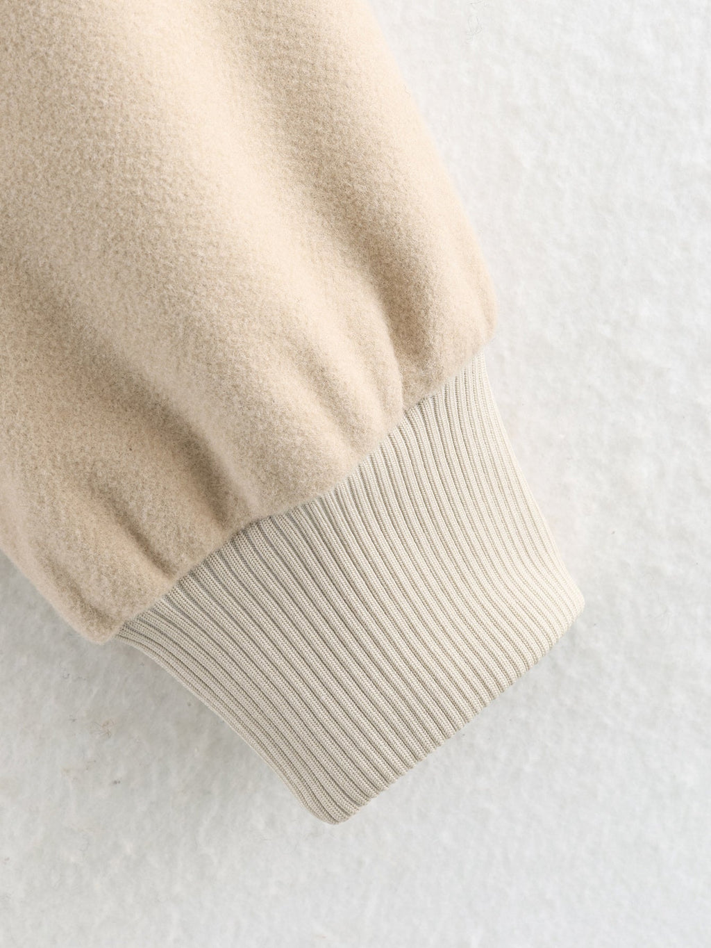 Women's standing collar soft wool blend jacket coat